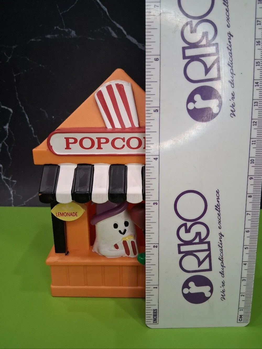 Target Bullseye 2026 Halloween Spooky Carnival Village Popcorn Stand NWT